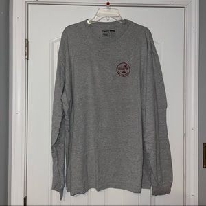 Grey Vans Long Sleeve T-Shirt